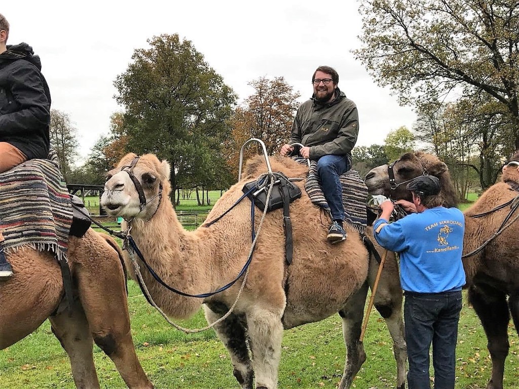 Kamelritt in die Heide für Kinder- und Jugendfreizeiten