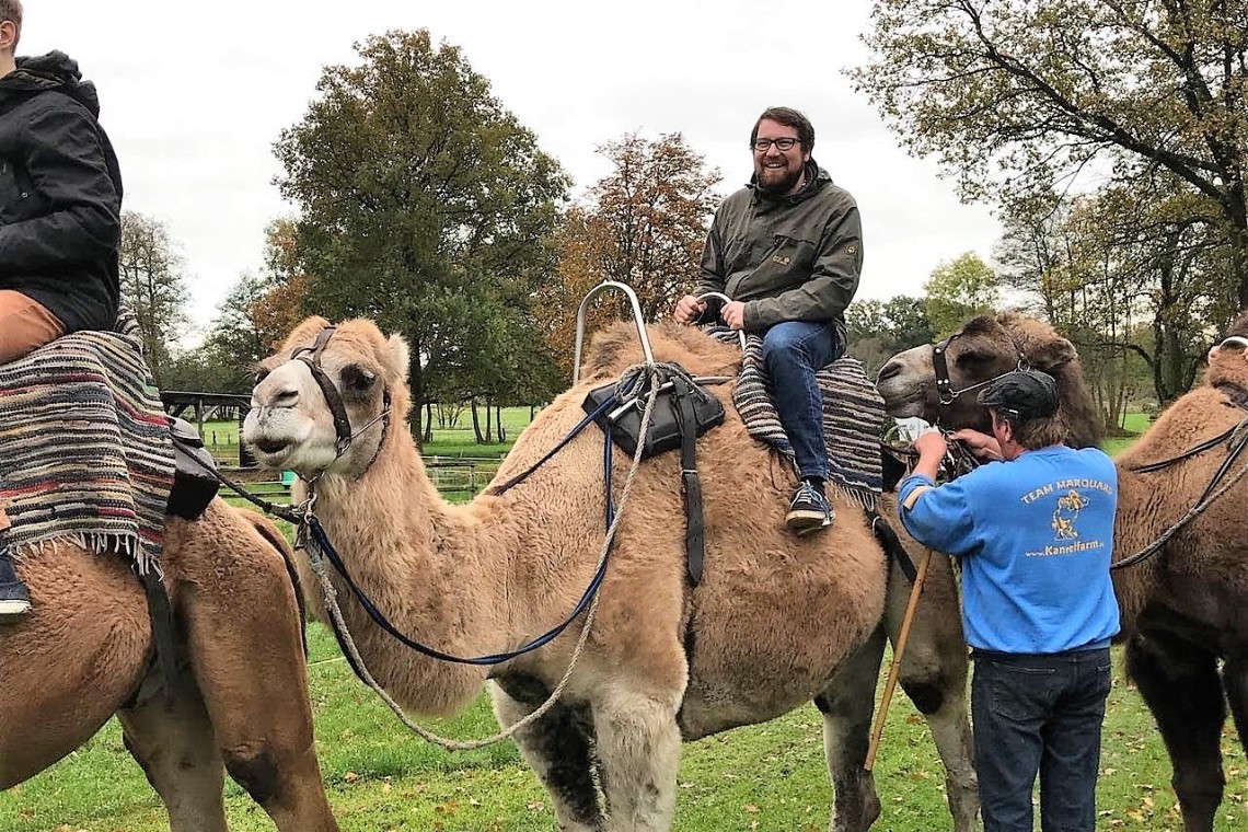 Kamelritt in die Heide für Kinder- und Jugendfreizeiten