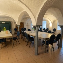 Gruppenraum im Gruppenhaus Rittergut Schilbach in Sachsen, Deutschland