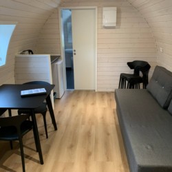 Cabins im dänischen Gruppenhaus für Jugendfreizeiten in Jütland