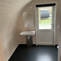 Sanitär Gruppenhaus an der Nordsee in Dänemark