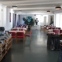 NORH 2023-03 (22) Speisesaal Gruppenhaus Norwegen am See