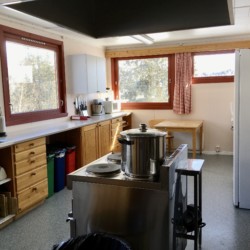 Küche Gruppenhaus Skirva Norwegen für Jugendgruppen