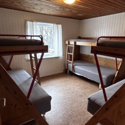 Neue und große Schlafzimmer für Jugendgruppen im dänischen Haus Samlejren.