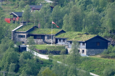 Das Gruppnenhaus Wallemtunet bei Bergen für Kinder und Jugendfreizeit.