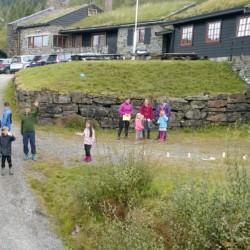 Außengelände für aktive Jugendgruppen am norwegischen Haus Wallemtunet.